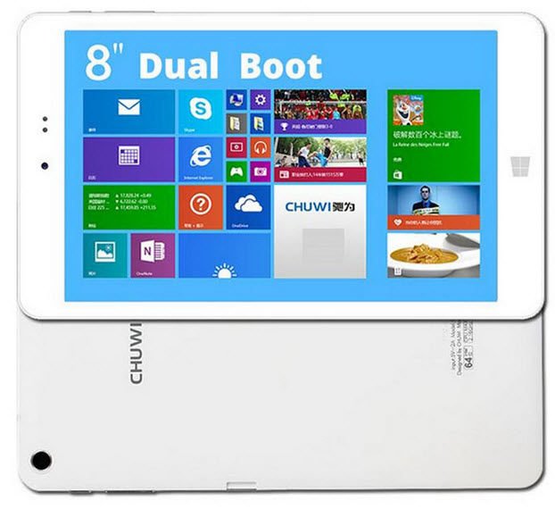 Chuwi Hi8, tablet s Windows a Androidem 80 eur 3 levný duální bootovací tablet chuwi hi8-1