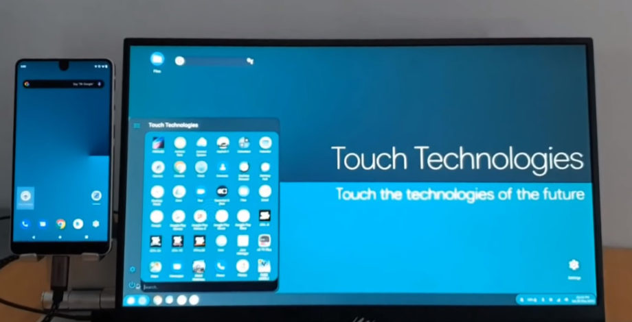 Režim počítače Android Q vypadá skvěle…