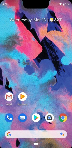 Screenshoty Android Q nyní mají zářezy