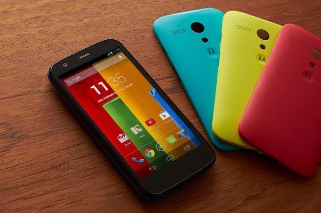 Motorola Moto G, zadní kryt nebo jak vyměnit kryt
