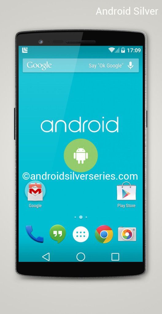 Nexus 6, koncept podporující Android Silver
