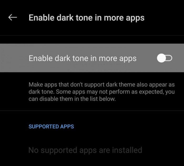 Mobilní telefony OnePlus umožní vynutit tmavý režim u nepodporovaných aplikací 1603239176 812 Mobilni telefony OnePlus umozni vynutit tmavy rezim u nepodporovanych aplikaci