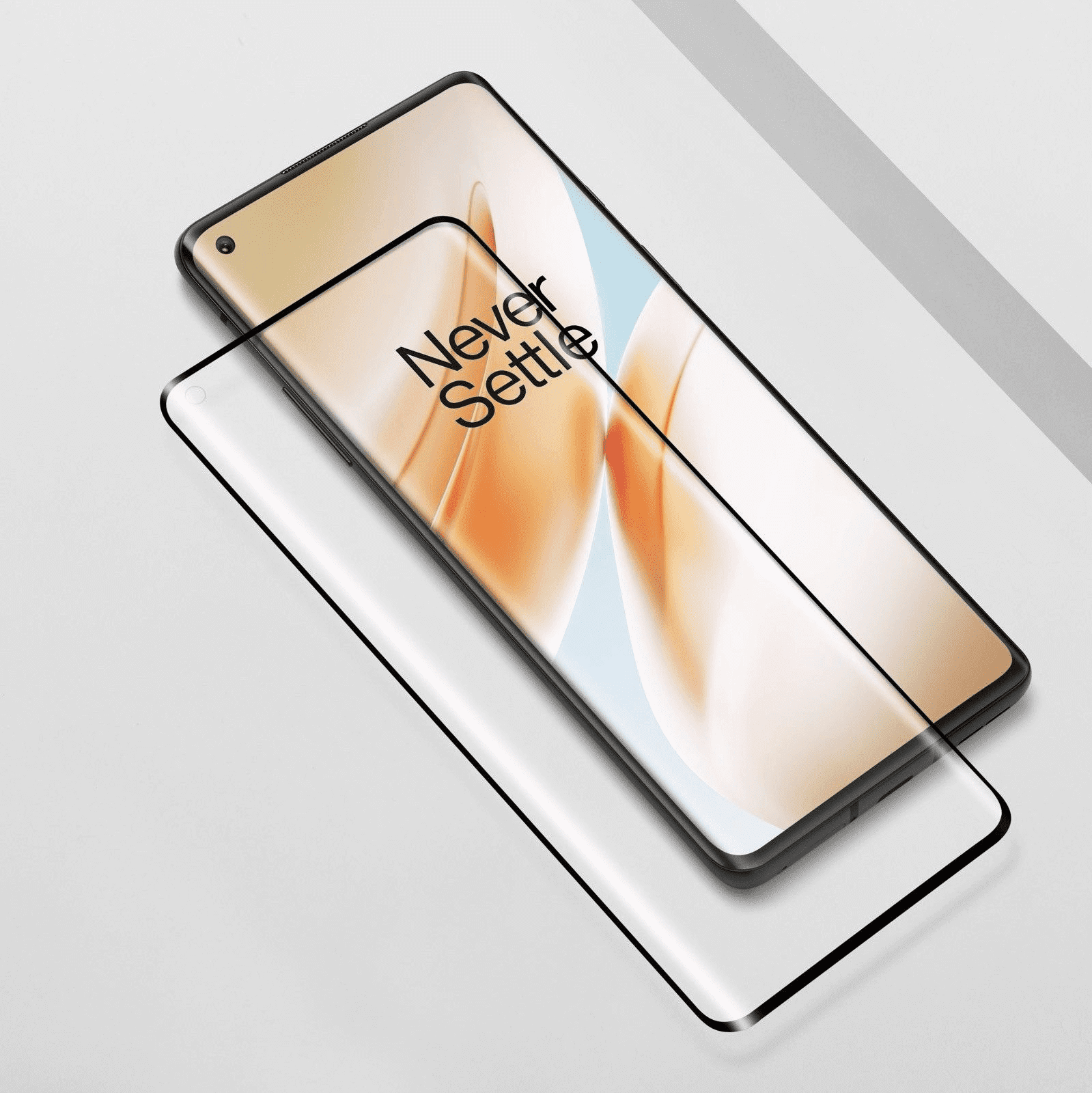 Toto je bezdrátová nabíječka OnePlus 8 Pro (a kryt + ochranné sklo) 9 Spořič obrazovky OnePlus 8