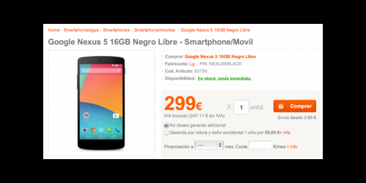 Nabídky pro mobily: Nexus 5 za 299 eur a Nokia X za 129 eur 7 Nabídky pro mobily: Nexus 5 za 299 eur a Nokia X za 129 eur