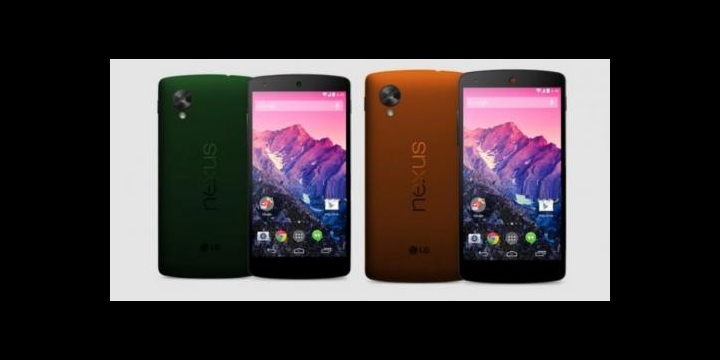 Nexus 5 bude k dispozici v 6 různých barvách