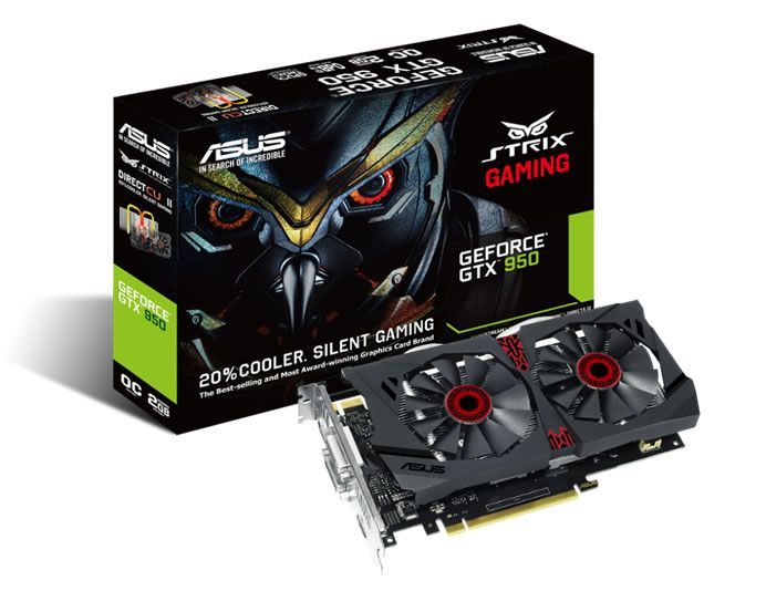Asus Strix GTX 950, nová grafická karta, která nabízí vynikající herní zážitek