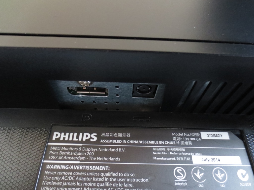 Philips 272G5, recenze: vysoce kvalitní monitor pro hraní her