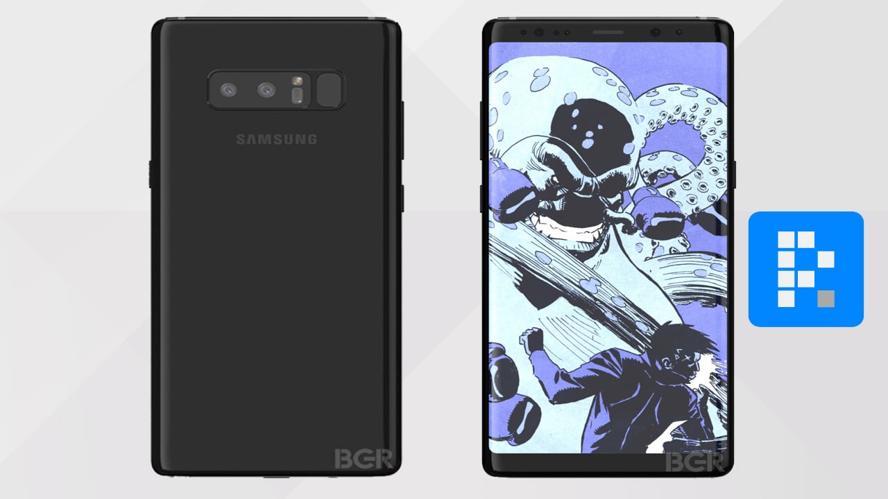 Nové úniky Samsung Galaxy Note 8 odhalují vykreslení ze všech úhlů
