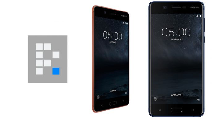 Přední část Nokia 5