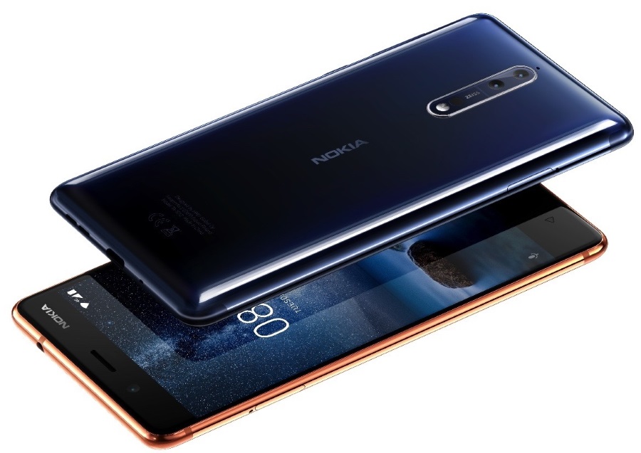 Nokia 8 obrázek, specifikace, podrobnosti, recenze, fotografie a ceny