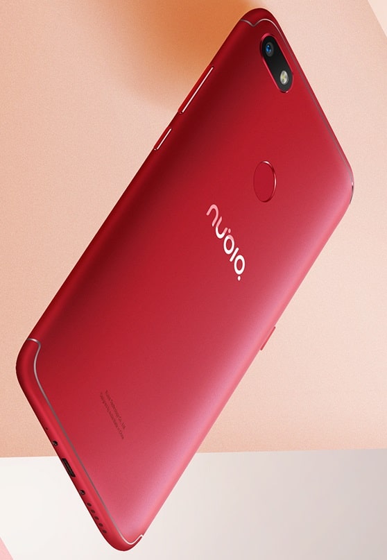 ZTE Nubia V18. funkce