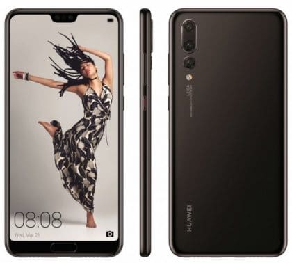 Huawei Leak P20, P20 Pro a P20 Lite 