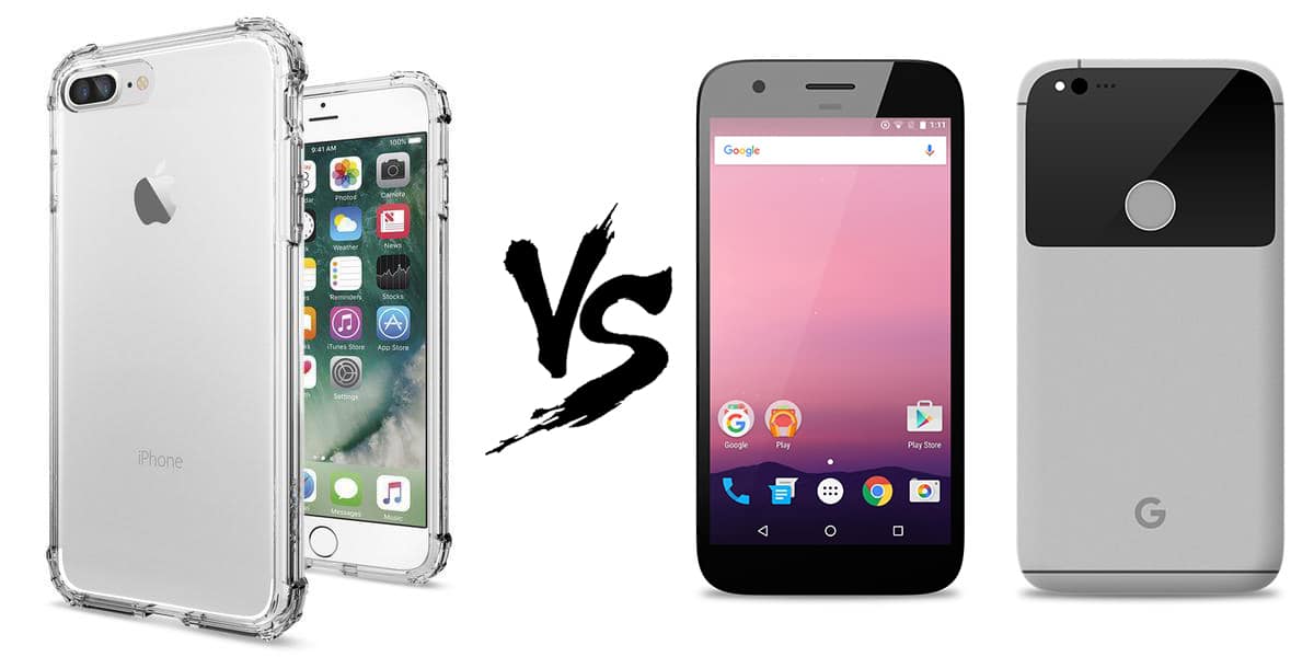 Google Pixel vs iPhone 7, tváří v tvář více než kdy jindy