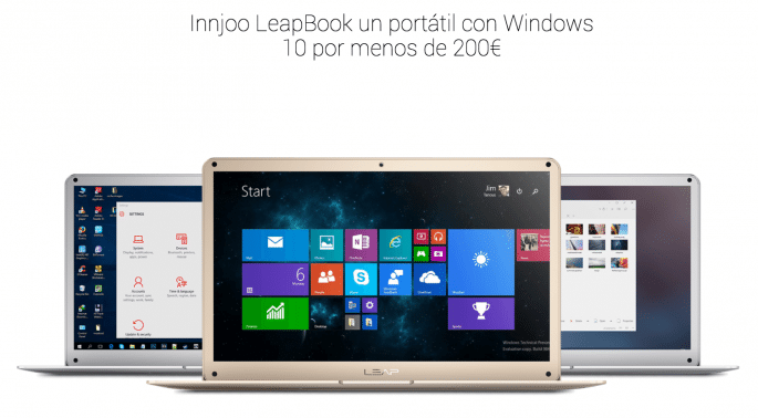 Innjoo LeapBook A100, notebook s Windows 10 za méně než 200 EUR