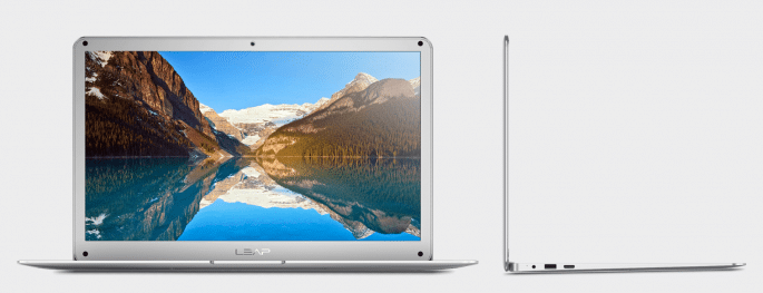 Innjoo LeapBook A100, přední a boční