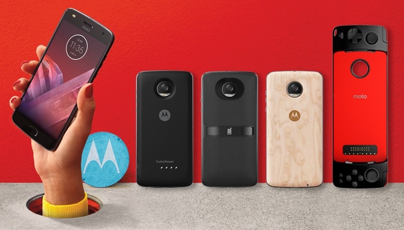 Nový smartphone Motorola s mimořádnými funkcemi Moto Z2 Play