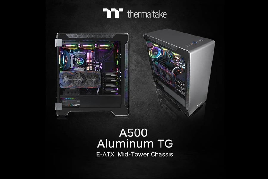 Thermaltake představuje A500, pouzdro na PC obsahující hliník a tvrzené sklo 2 Thermaltake představuje A500, pouzdro na PC obsahující hliník a tvrzené sklo