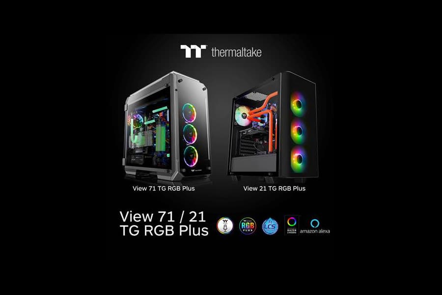Thermaltake uvádí na trh novou verzi 21 TG RGB Plus a zobrazuje 71 PC skříní RGB PC 2 Thermaltake uvádí na trh novou verzi 21 TG RGB Plus a zobrazuje 71 PC skříní RGB PC