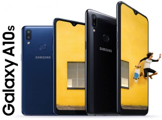 Samsung Galaxy A10s přichází s 4 000 mAh baterií a dvěma fotoaparáty
