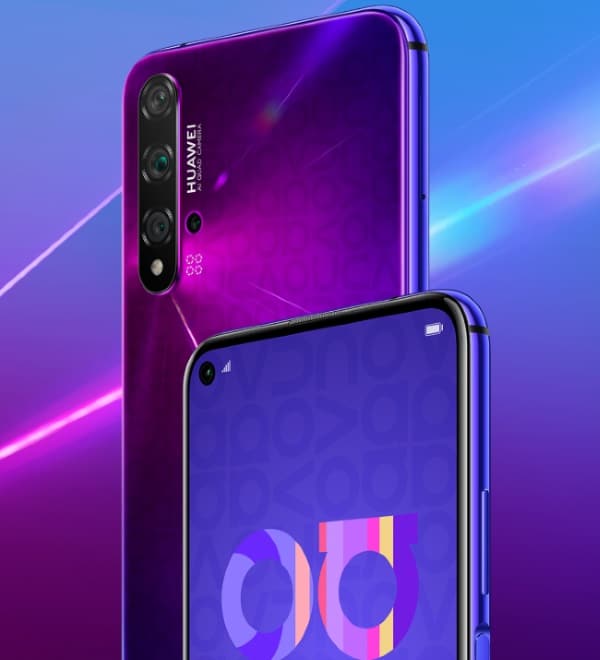 Huawei Nova 5T je dodáván s Kirin 980 a 8 GB RAM 13 Huawei Nova 5T je dodáván s Kirin 980 a 8 GB RAM