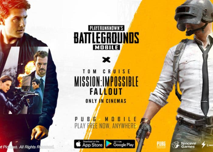 Novinky na PUBG Mobile díky premiéře Mission Impossible: Fallout