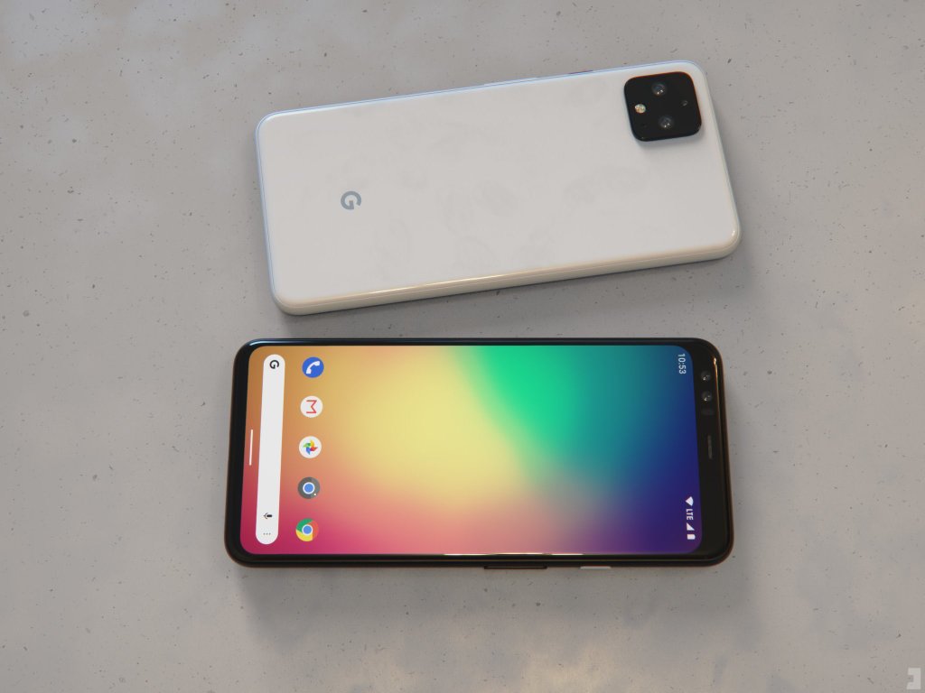 Google Pixel 4 XL vypadal prázdně