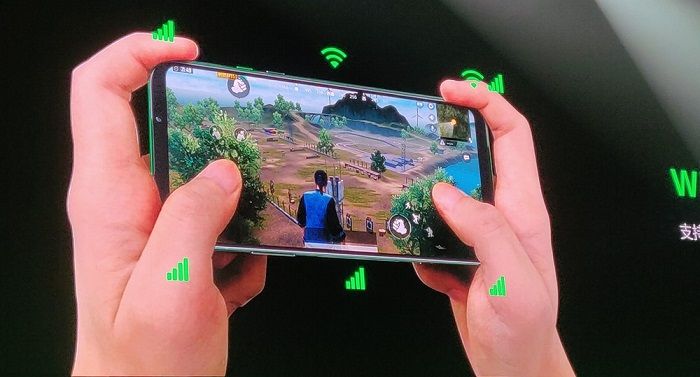 Black Shark 2 je mobilní přehrávač s 12 GB RAM. 9 černý žralok 2 wifi