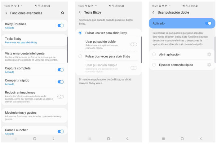 Tlačítko Bixby galaxy s8