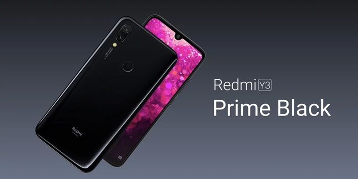 xiaomi redmi y3 černá