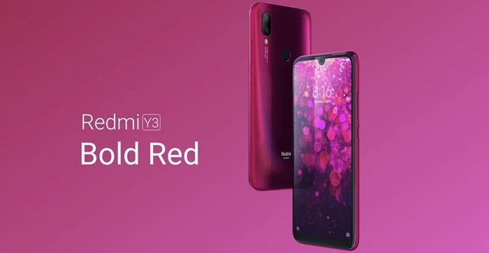 xiaomi redmi y3 růžová