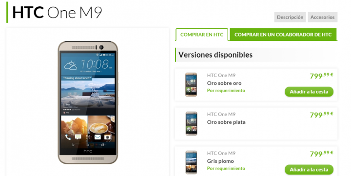Obrázek - 5 webových stránek, kde si můžete koupit HTC One M9