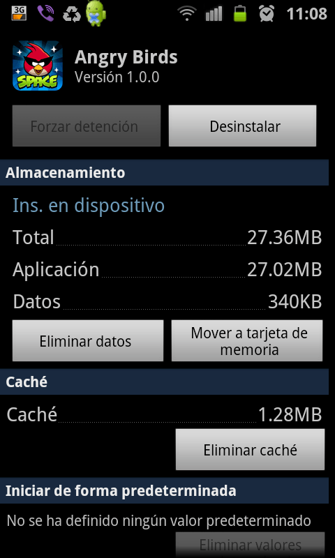 Nabídka aplikací pro Android