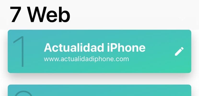 7 web, nejlepší způsob okamžitého přístupu k vašim 7 oblíbeným webovým stránkám 8 7 iPhone Haber Web