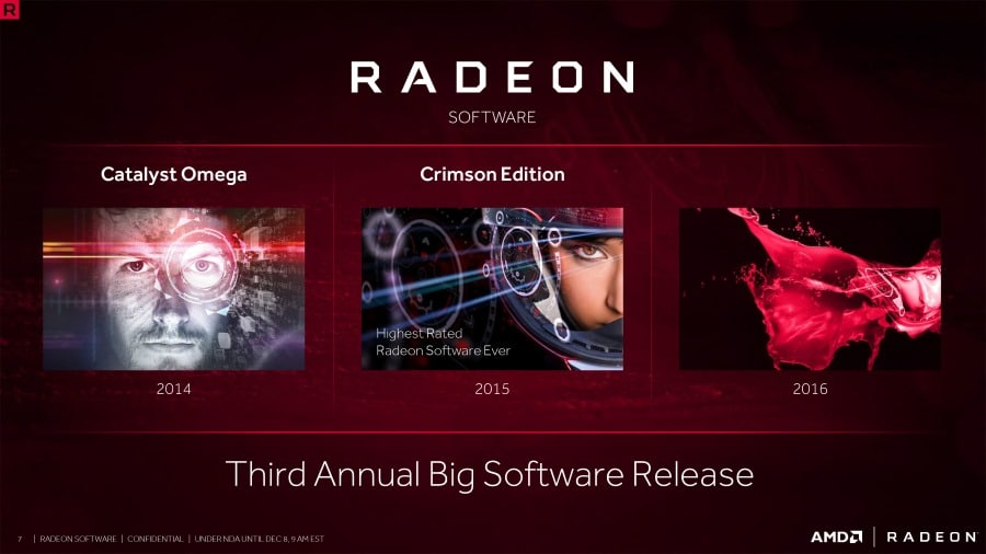 AMD Radeon Crimson ReLive, nový software AMD, který vám umožní vytěžit maximum z vašich grafických karet 9 Red ReLive