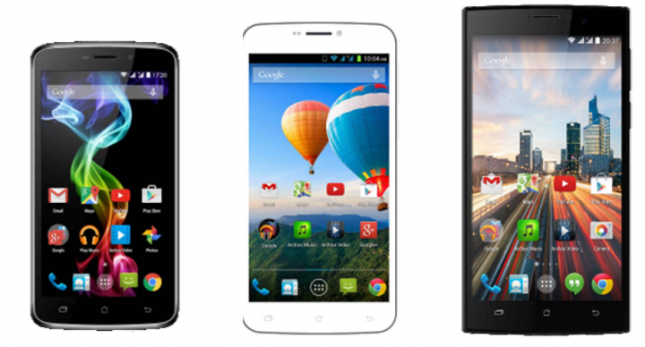 ARCHOS 52 Platinum, ARCHOS 59 Xenon a ARCHOS 62 Xenon dorazí na MWC
