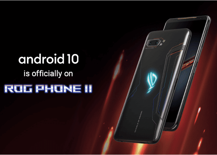 ASUS ROG Phone II začíná dostávat stabilní a oficiální Android 10