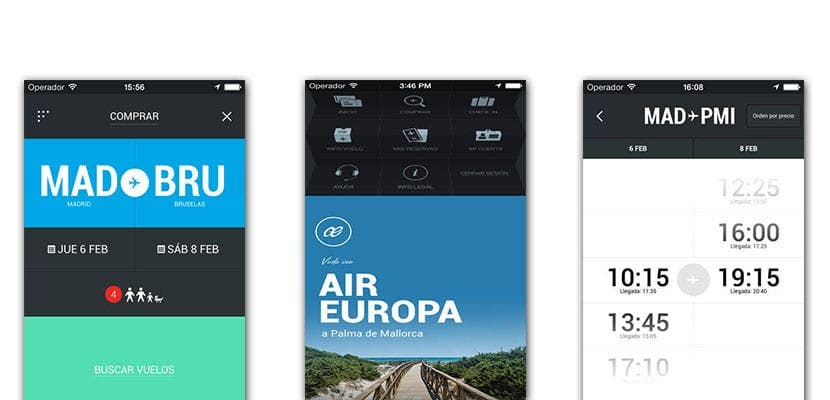 Air Europa aktualizuje svoji aplikaci zevnitř ven 20 Globalia