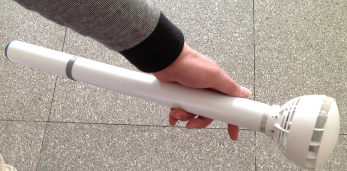 Air Umbrella, deštník bez látek, který odpuzuje vodu vzduchem
