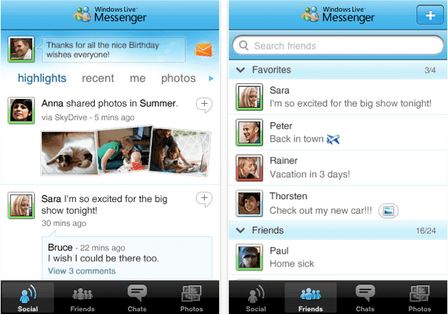 Aktualizace Windows Live Messenger a přidává podporu pro VoiceOver