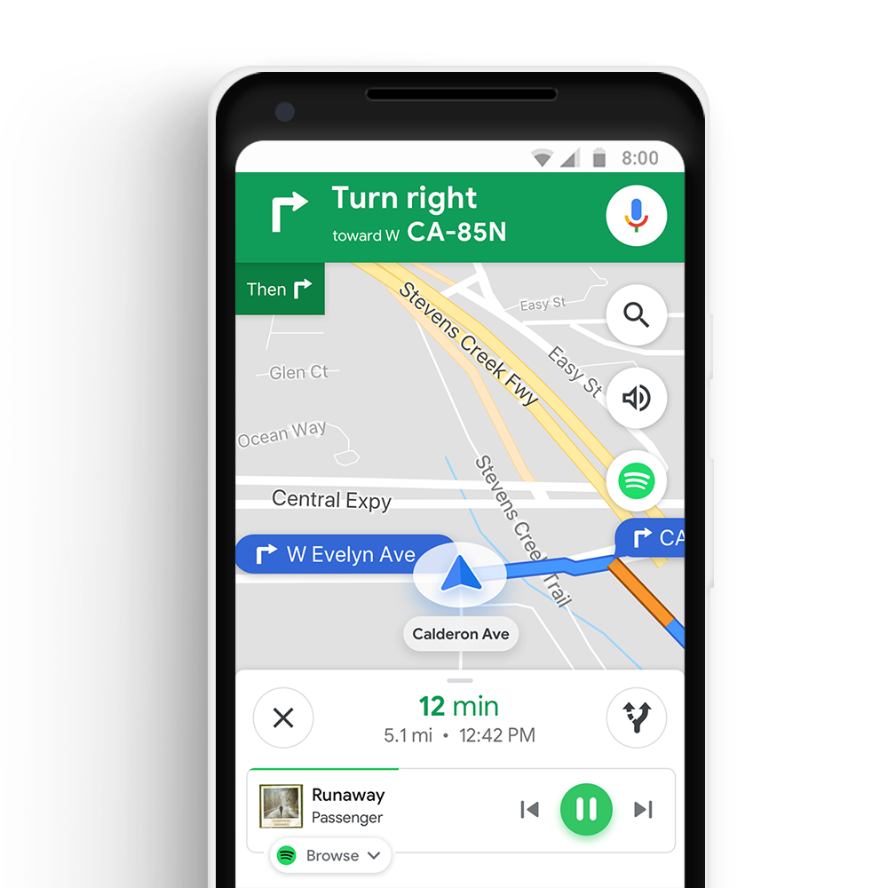 Aktualizováno Google Maps: ovládání hudby, trasy v reálném čase a veřejná doprava 7 Aktualizováno Google Maps: ovládání hudby, trasy v reálném čase a veřejná doprava Aktualizovano Google Maps ovladani hudby trasy v realnem case a