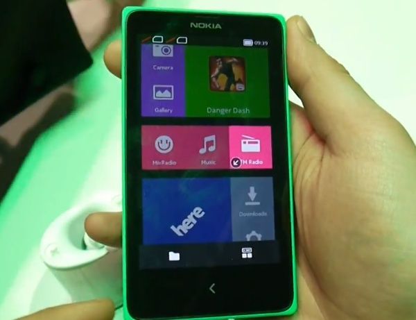Nokia X, video analizi