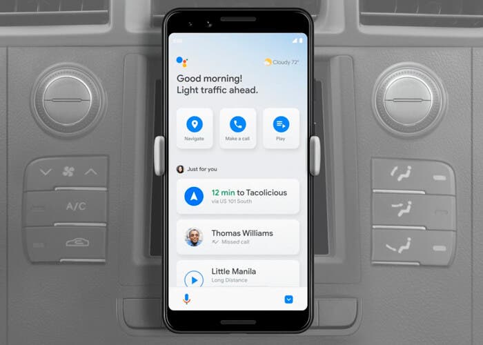 Android Auto končí: nyní budete používat Asistenta Google