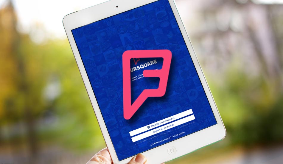 Aplikace Foursquare nyní na iPadu