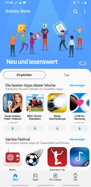 Aplikace Galaxy Apps byly dříve přejmenovány na Galaxy Store… Aplikace Galaxy Apps byly drive prejmenovany na Galaxy Store…