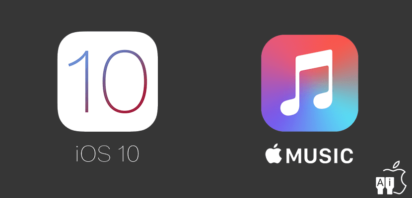 iOS 10 ve Apple Music