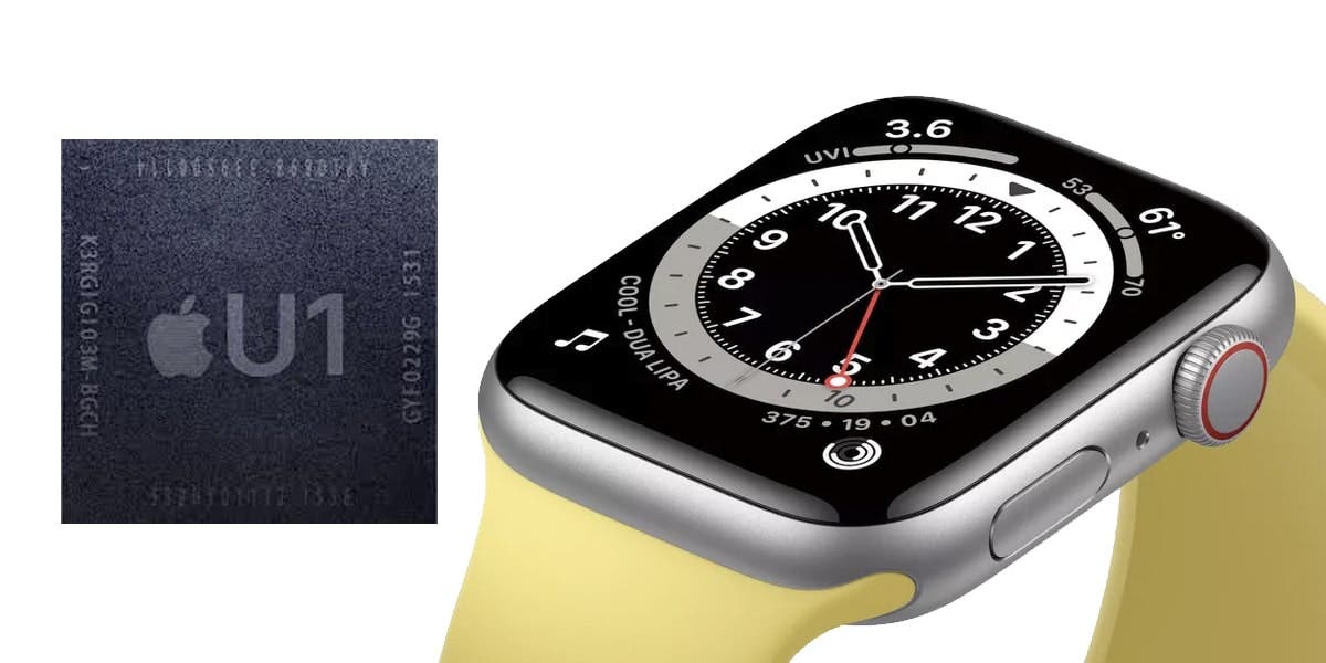 Apple Watch Series 6 jsou vybaveny čipem U1 zařízení iPhone 11