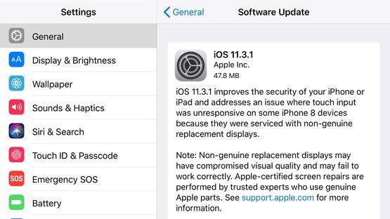Udržujte iOS aktuální