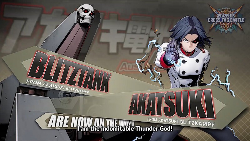 BlazBlue: Cross Tag Battle přidává do aktualizace skutečný tank ...