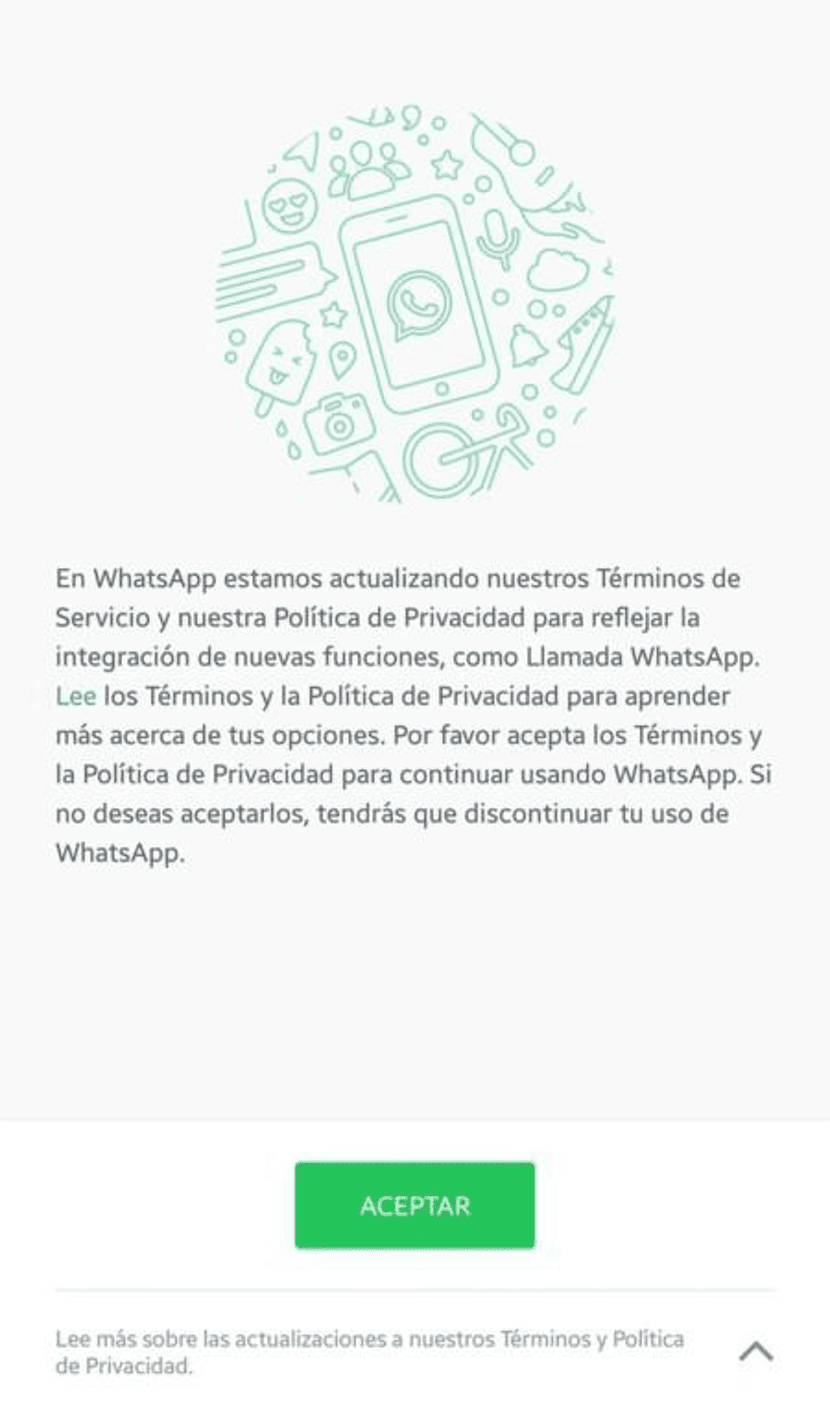 Buď přijmete nové podmínky WhatsApp, nebo vaše WhatsApp končí 5 termíny-whatsapp