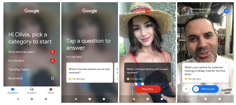 Cameos na Google: Speciální aplikace pro celebrity přichází na Android Cameos na Google Specialni aplikace pro celebrity prichazi na Android